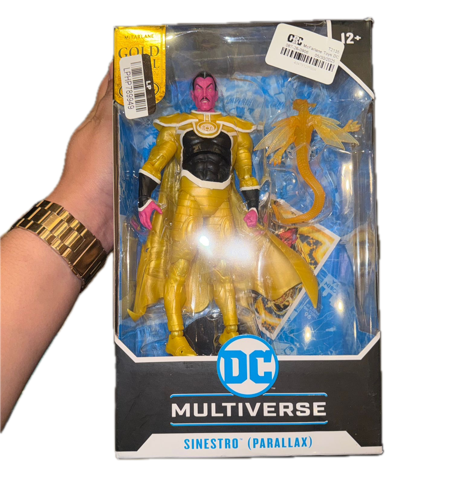 COD 0033 - JUGUETE MULTIVERSE GOLD SINIESTRO